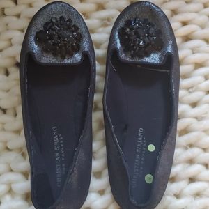 Christian Siriano Flat black metallic